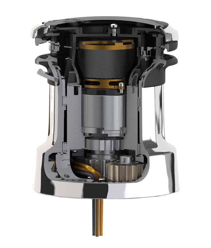 E40i – Un winch électrique intégralement au-dessus du pont