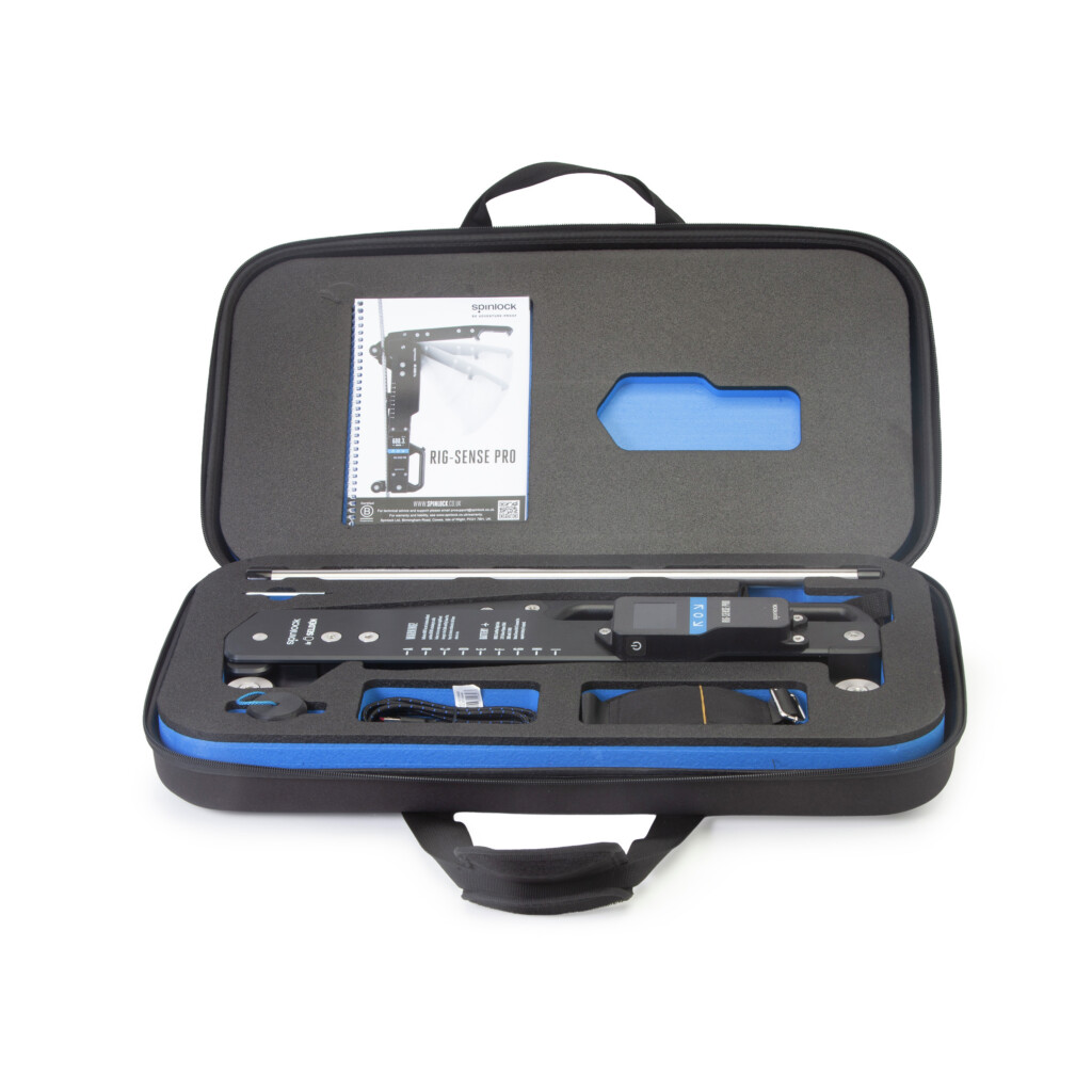 Rig-Sense Pro is a digital load measuring device measuring and recording the tension in standing rigging. 